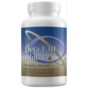 Beta 1 - 3 D Glucan 500mg - 30 capsules -Transfer Point Australia