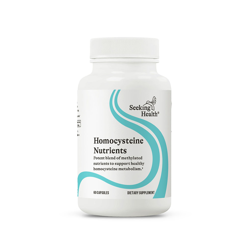 Homocysteine Nutrients 60 vegetarian capsules Seeking Health Australia
