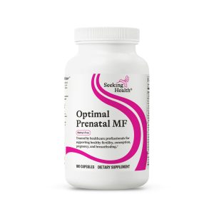 Optimal Prenatal MF - 180 Capsules - Seeking Health Australia- New formula coming soon