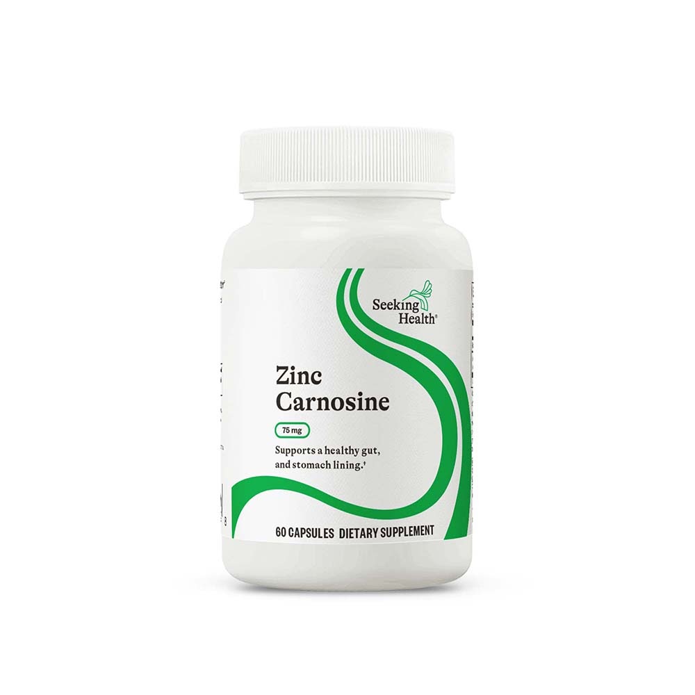 Zinc Carnosine capsules -Seeking Health Australia