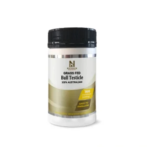 Bull Testicle Capsules - Natural Testosterone Supplement - 160 capsules Nxgen  Australia