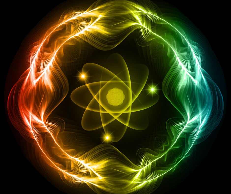 atoms in an energy ball